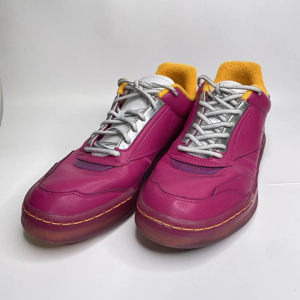 Reebok The Jetsons Flintstones Shoes Sneakers Mens Size 11 Purple Yellow Collab